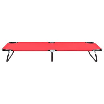 Ligbed inklapbaar staal rood 8719883741857 2