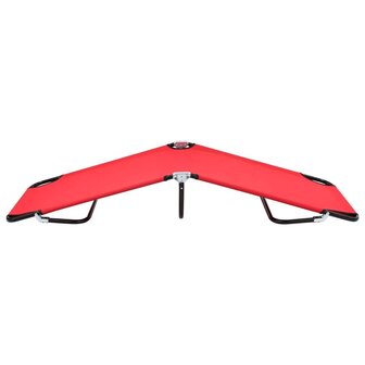Ligbed inklapbaar staal rood 8719883741857 3