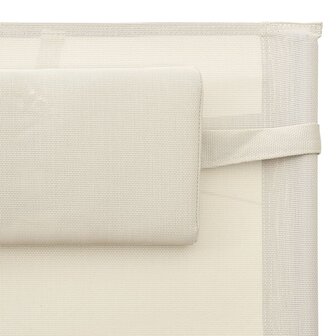 Ligbed textileen cr&egrave;mekleurig en grijs 8720286086599 6