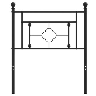 Hoofdbord 75 cm metaal zwart 8721012248984 3