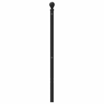 Hoofdbord 75 cm metaal zwart 8721012248984 4