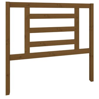 Hoofdbord 106x4x100 cm massief grenenhout honingbruin 8720287006893 2