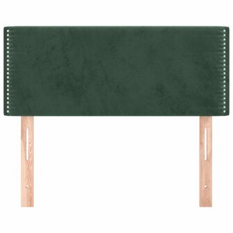 Hoofdbord 80x5x78/88 cm fluweel donkergroen 8720287147251 3