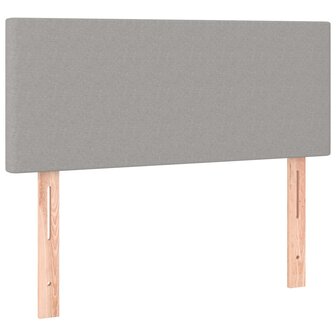 Hoofdbord 80x5x78/88 cm stof lichtgrijs 8720287145684 2