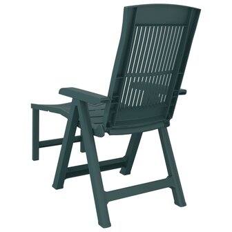 Ligstoel kunststof groen 8720845897758 5