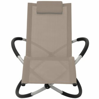 Tuinligbed geometrisch staal taupe 8719883753829 2