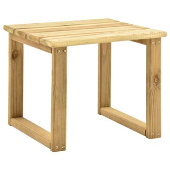 Ligbed met tafel ge&iuml;mpregneerd grenenhout 8720286211397 8