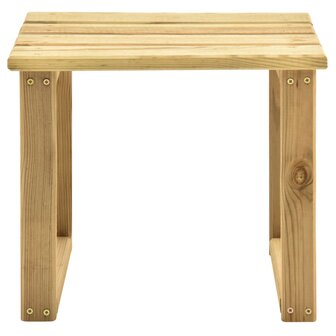 Ligbed met tafel ge&iuml;mpregneerd grenenhout 8720286211397 9