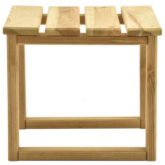 Ligbed met tafel ge&iuml;mpregneerd grenenhout 8720286211410 8