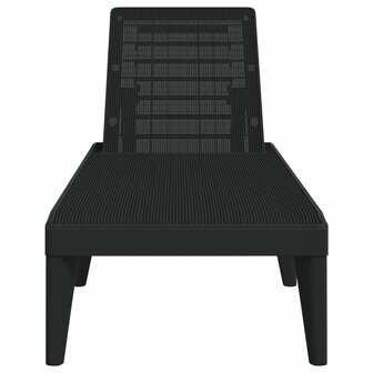 Ligbed 186x60x29 cm polypropeen antracietkleurig 8720845889234 4