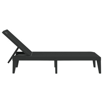Ligbed 186x60x29 cm polypropeen antracietkleurig 8720845889234 5