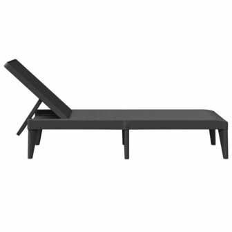 Ligbed 186x60x29 cm polypropeen antracietkleurig 8720845889210 5
