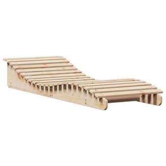 Ligbed 205x70x31,5 cm massief grenenhout 8721012457089 2