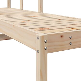 Ligstoel 199,5x62x55 cm massief grenenhout 8721012456761 8