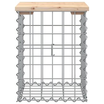 Tuinbank schanskorfontwerp 33x31x42 cm massief grenenhout 8720845445911 3