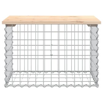 Tuinbank schanskorfontwerp 63x44x42 cm massief grenenhout 8720845446185 3