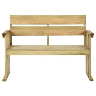 Tuinbank 121 cm ge&iuml;mpregneerd grenenhout 8720286817339 2