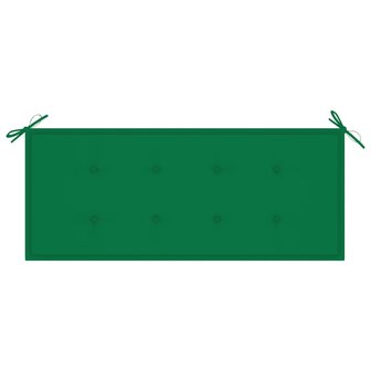 Tuinbank inklapbaar met kussen 118 cm bamboe 8720286277782 6