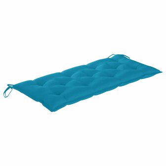 Tuinbank inklapbaar met kussen 118 cm bamboe 8720286277928 5
