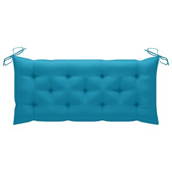 Tuinbank inklapbaar met kussen 118 cm bamboe 8720286277928 7