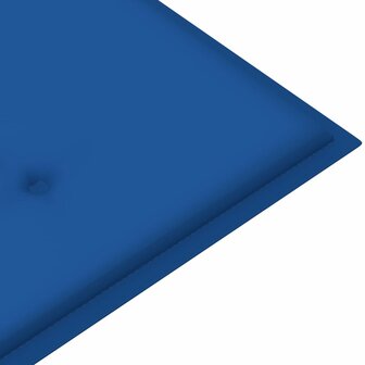 Tuinbank inklapbaar met kussen 118 cm bamboe 8720286277836 7