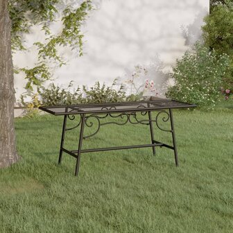 Boombank 110 cm staal zwart 8720286837962 1