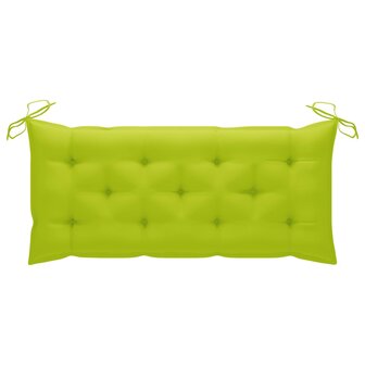 Tuinbank inklapbaar met kussen 118 cm bamboe 8720286277997 7