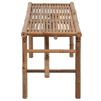 Tuinbank inklapbaar met kussen 118 cm bamboe 8720286277898 4