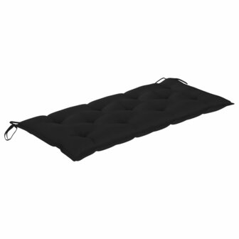 Tuinbank inklapbaar met kussen 118 cm bamboe 8720286277959 5