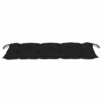 Tuinbank inklapbaar met kussen 118 cm bamboe 8720286277959 6