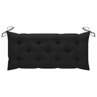 Tuinbank inklapbaar met kussen 118 cm bamboe 8720286277959 7