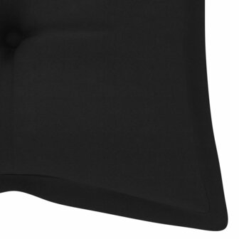 Tuinbank inklapbaar met kussen 118 cm bamboe 8720286277959 8