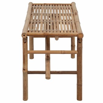 Tuinbank inklapbaar met kussen 118 cm bamboe 8720286277942 4