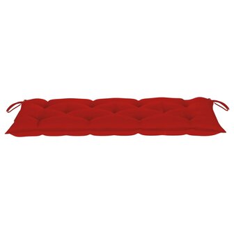 Tuinbank inklapbaar met kussen 118 cm bamboe 8720286277942 6