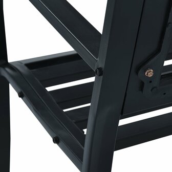 Tuinbank 125 cm staal zwart 8719883745985 7
