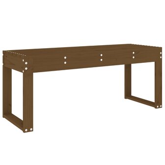 Tuinbank 110x38x45 cm massief grenenhout honingbruin 8720845808624 5