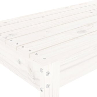 Tuinbank 110x38x45 cm massief grenenhout wit 8720845808600 6