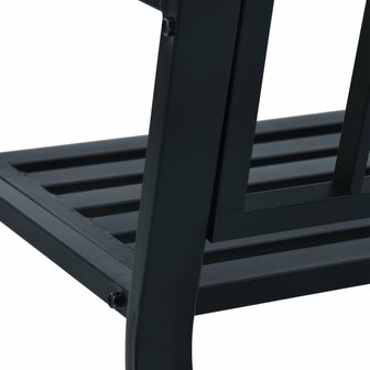 Tuinbank 125 cm staal zwart 8719883746005 7