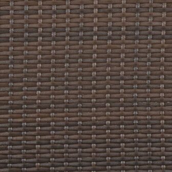 Tuinbank 2-zits met kussens poly rattan bruin 8720845654054 8
