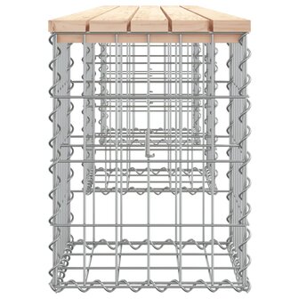Tuinbank Schanskorfontwerp 203x31x42 cm massief grenenhout 8720845445973 4