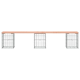 Tuinbank schanskorfontwerp 203x31x42 cm massief douglashout 8720845445980 3