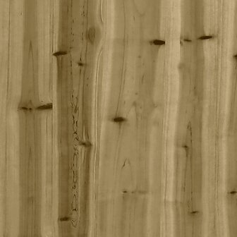 Tuinbank schanskorfontwerp 100x70x72 cm ge&iuml;mpregneerd hout 8720845446291 7