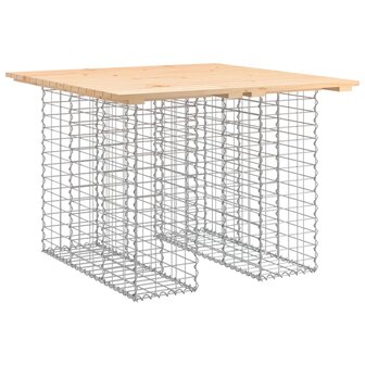 Tuinbank schanskorfontwerp 100x102x72 cm massief grenenhout 8720845446369 2