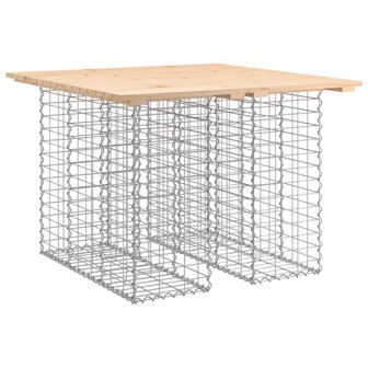 Tuinbank schanskorfontwerp 100x102x72 cm massief grenenhout 8720845446338 2