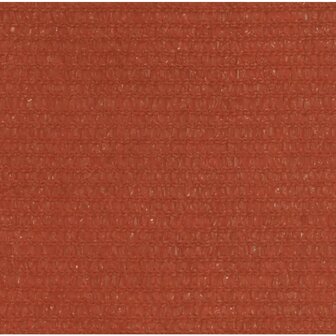 Zonnezeil 160 g/m&sup2; 3/4x2 m HDPE terracottakleurig 8720286099414 5