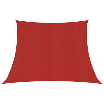 Zonnezeil 160 g/m&sup2; 3/4x2 m HDPE rood 8720286102169 1