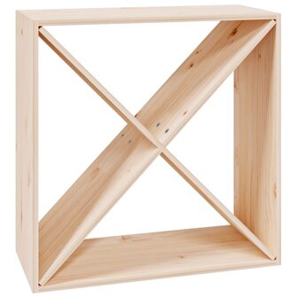 Wijnkast 62x25x62 cm massief grenenhout 8720845557102 2