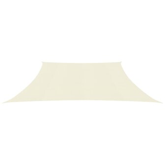 Zonnezeil 160 g/m&sup2; 3/4x2 m HDPE cr&egrave;mekleurig 8720286097762 2