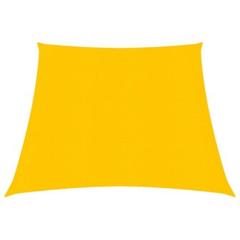 Zonnezeil 160 g/m&sup2; 3/4x2 m HDPE geel 8720286101612 1