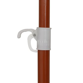 Parasol met stalen paal 180 cm zandkleurig 8719883758770 3